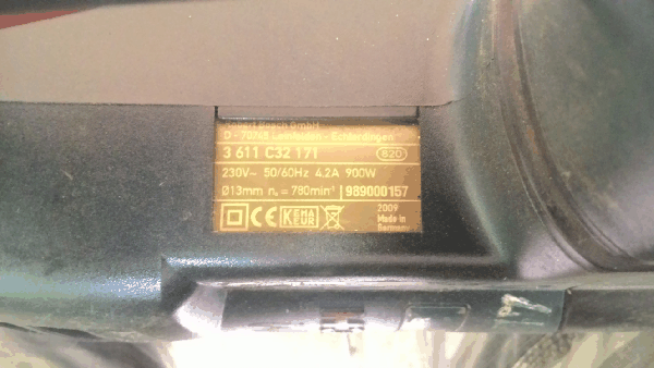 ขายสว่านโรตารี่สะกัดคอนกรีด BOSCH GBH4-32DFR.900W. Made in Germany.