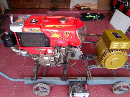 ขาย RT 120 โกเด้นไดร้ ออกไฟ 3kva สตาสกูญแจไดร้ญี่ปุ่น ทั้งชุด ราคา 33000 สภาพ98\%