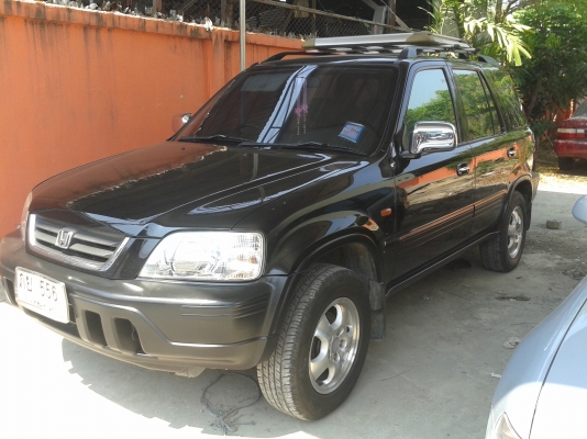 รถเก๋ง HONDA CRV  ปี 2001  เกียร์ออโต้ ติดแก๊ส ราคา 180,000 บ.