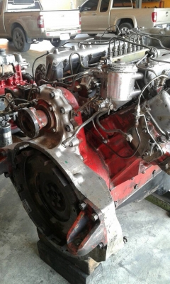 เครื่องฮีโน่ EF350 โม่ปูน 8สูบ ติดดีมากแน่นๆครับ