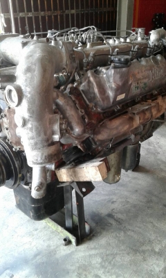 เครื่องฮีโน่ EF350 โม่ปูน 8สูบ ติดดีมากแน่นๆครับ