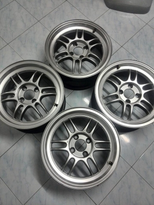 ล้อมือ2 RPF1 ขอบ15 กว้าง7 ออฟ41งาน AUTO Option ไม่มีเบียด สีเดิม ไม่ซ่อม ไม่ดุ้ง ชุดละ 7,900 บาท