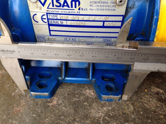 ขายมอเตอร์สั่น-เขย่า Visam made in Italy 1/4HP. 380V สภาพสวย สั่นแรง วิ่งนิ่ม พร้อมใช้งาน มี 2 ตัวครับ