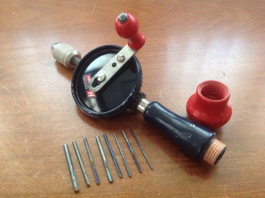 ขายสว่านมือหมุนเฟืองคู่ Vintage Stanley No.H1220 ขายสว่านมือหมุนเฟืองคู่ Vintage Stanley No.H1220