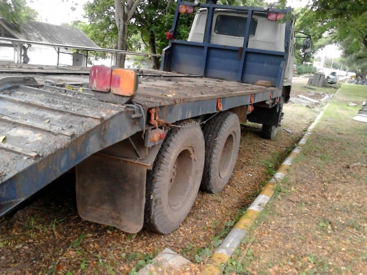 ขายเทนเลอร์ 2 เพลา NISSAN CW30 เครื่อง PD6 220 แรงม้า เบรคทิฟฟี่ พาวเวอร์ ทะเบียนเต็มพร้อมโอน รถใช้งานอยู่ราคาต่อรองกันได้