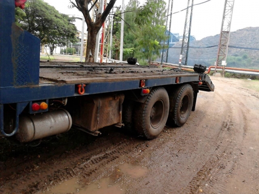 ขายเทนเลอร์ 2 เพลา NISSAN CW30 เครื่อง PD6 220 แรงม้า เบรคทิฟฟี่ พาวเวอร์ ทะเบียนเต็มพร้อมโอน รถใช้งานอยู่ราคาต่อรองกันได้