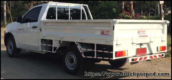 รับติดตั้งกระบะเหล็ก เสริมแหนบ เปิดได้ 3 ด้าน