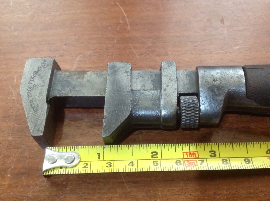 ขายประแจ ANTIQUE MONKEY MOORE DROP FORGING CO. 6 1/2"