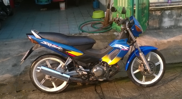 ขาย Sonic125ปี44พร้อมชุดโอนเล่มทะเบียนครบ