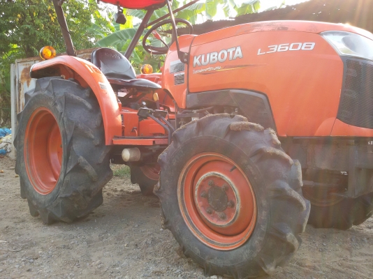 ปัญญาแทรคเตอร์..จัดมาให้ครับ ด่วน!!!คูโบต้า L3608 พร้อมผาน 6 รถไร่ เล่มพร้อม ส่งทั่วไทย (อ.คลองขลุง จ.กำแพงเพชร)