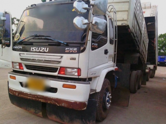 รถอีซูซุ 10 ล้อดั้ม 270 แรงม้า. ปี 50   ( ขายแม่ , ลูก. )   สนใจติดต่อ 081 - 6079515