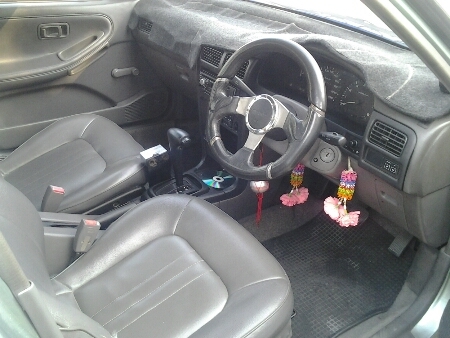 ขายรถยนต์ ปี94 นิสสัน เซนทร้า B13 เครื่อง1500cc.(ติดแก๊ส) เกียร์ออโต้ พวงมาลัยเพาเวอร์ แอร์เย็น ล้อแม็ก ภายในสวย เครื่องดี (รถบ้านไม่ใช่แท็กซี่) ขายรถยนต์ ปี94 นิสสัน เซนทร้า B13 เครื่อง1500cc.(ติดแก๊ส) เกียร์ออโต้ พวงมาลัยเพาเวอร์ แอร์เย็น ล้อแม็ก ภายในสวย เครื่องดี (รถบ้านไม่ใช่แท็กซี่)