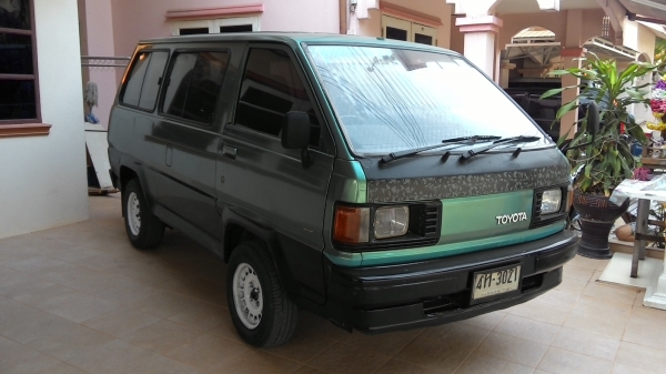 ขายรถตู้เล็ก Toyota Liteace ติดแก๊สแล้ว พร้อมใช้ครับ