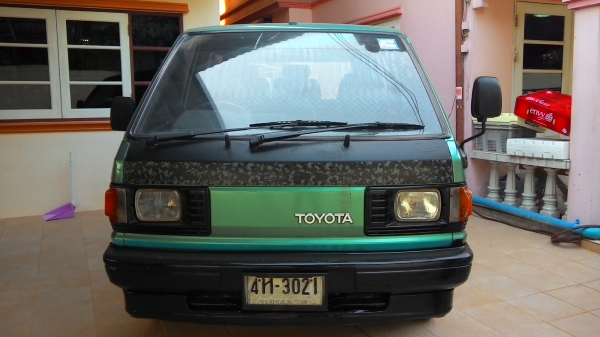 ขายรถตู้เล็ก Toyota Liteace ติดแก๊สแล้ว พร้อมใช้ครับ