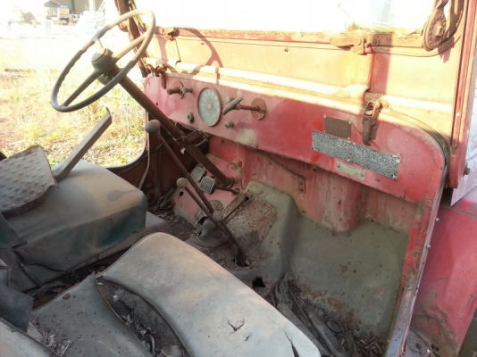 ขาย Jeep Willy ดับเพลิงแท้หายาก เอกสารประมูลราชการ 135,000