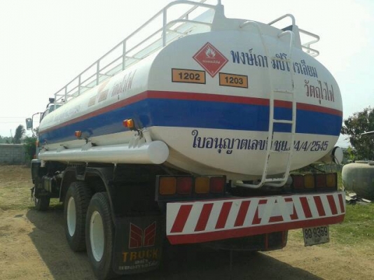 ขายรถสิบล้อFVM32เครือง195แรงรถบรรทุกนํ้ามันบรรจุ16000ลิตร