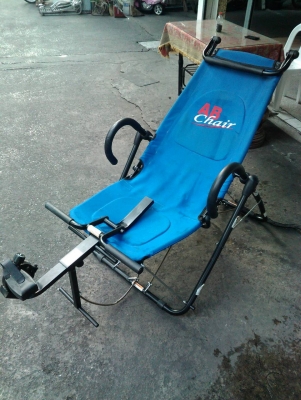 อุปกรณ์ออกกำลังกาย AB Chair 904NF สภาพสมบูรณ์มากครับ ใช้งานน้อย อุปกรณ์ครบยกกล่อง สนใจโทรคุยกันได้ครับ