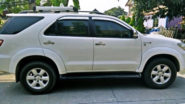 TOYOTA FORTUNER 3.0V(รุ่นท๊อปสุด) ขับ4WD 2011 NAVI เกียร์ออโต้ดีเซล สีขาวราคาถูกด่วน TOYOTA FORTUNER 3.0V(รุ่นท๊อปสุด) ขับ4WD 2011 NAVI เกียร์ออโต้ดีเซล สีขาวราคาถูกด่วน
