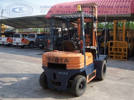 ขายรถ โฟล์คลิฟท์ TOYOTA รุ่น 5-FD25
