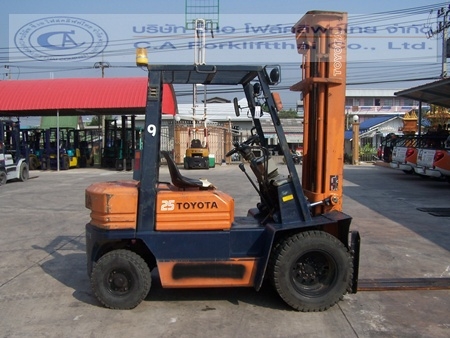 ขายรถ โฟล์คลิฟท์ TOYOTA รุ่น 5-FD25