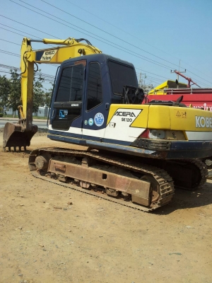 ขายรถแบคโฮ KOBELCO SK.120-T เอกสารอิมวอย ไฟฟ้าใช้ได้ ช่วงล้างเต็ม สวย ราคา850000 รีบจองด่วน