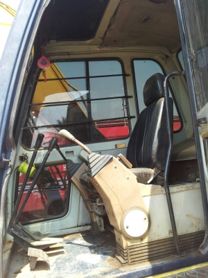 ขายรถแบคโฮ KOBELCO SK.120-T เอกสารอิมวอย ไฟฟ้าใช้ได้ ช่วงล้างเต็ม สวย ราคา850000 รีบจองด่วน