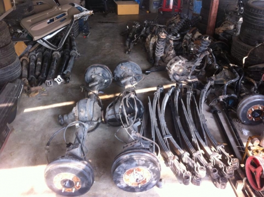 ช่วงล่าง BT50po ครบชุด