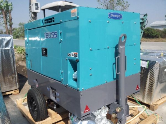 DIS-180SS2 : ปั๊มลม Denyo 180cfm. Tel: กุ้ง:0813062283