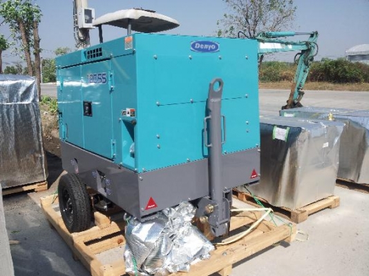 DIS-180SS2 : ปั๊มลม Denyo 180cfm. Tel: กุ้ง:0813062283