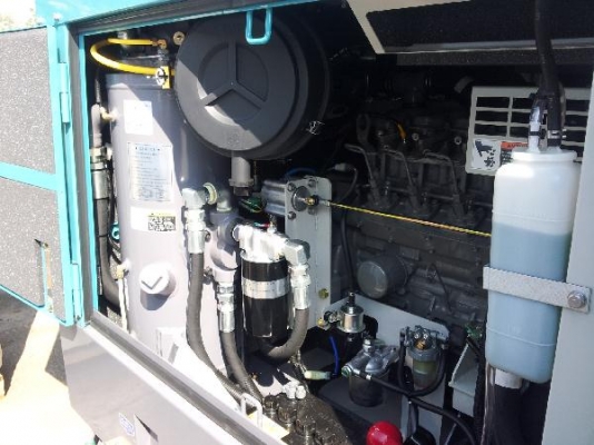 DIS-180SS2 : ปั๊มลม Denyo 180cfm. Tel: กุ้ง:0813062283