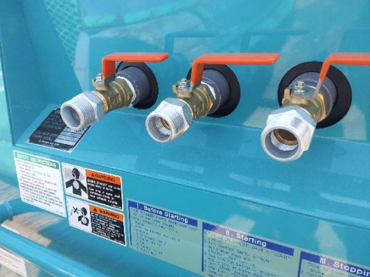 DIS-180SS2 : ปั๊มลม Denyo 180cfm. Tel: กุ้ง:0813062283