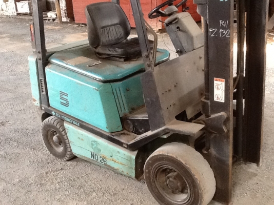 รถยกsumitomo2.5ตันสภาพดีพร้อมใช้ เครื่องดีเซล