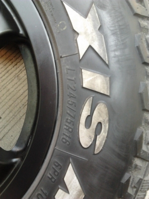 ล้อ OZ + ยาง AT 265/70/16 ปี11 สภาพสวยๆ 1ชุด