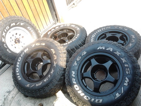 ล้อ OZ + ยาง AT 265/70/16 ปี11 สภาพสวยๆ 1ชุด