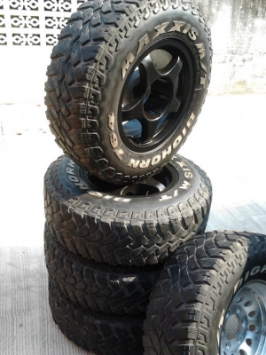 ล้อ OZ + ยาง AT 265/70/16 ปี11 สภาพสวยๆ 1ชุด