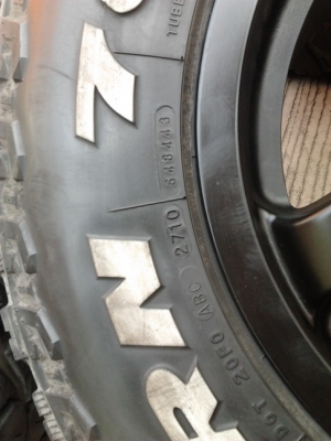 ล้อ OZ + ยาง AT 265/70/16 ปี11 สภาพสวยๆ 1ชุด