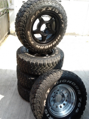 ล้อ OZ + ยาง AT 265/70/16 ปี11 สภาพสวยๆ 1ชุด