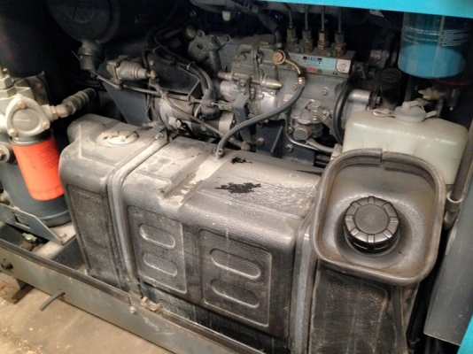 เครื่องปั๊มลม Airman PDS175S #53-5B21076 แรงลม 175 cfm Screw Compressor  สนใจโทร. 080-6565422 (หนิง)