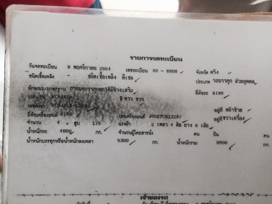ขายดาวน์...6ล้อดั้ม 175 แรง HINO ซีรี่500 ปลายปี54รถใช้แค่500000.กม.กว่า รถร้านวัสดุก่อสร้าง