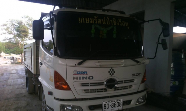 ขายดาวน์...6ล้อดั้ม 175 แรง HINO ซีรี่500 ปลายปี54รถใช้แค่500000.กม.กว่า รถร้านวัสดุก่อสร้าง
