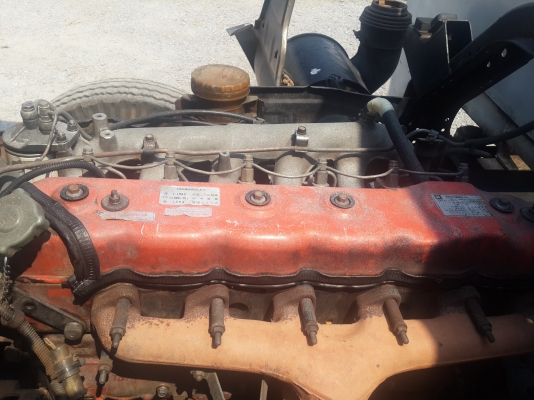 ขายรถเทรลเลอร์ บรรทุกรถเกี่ยวข้าว  ISUZU ร็อกกี้ 10 ล้อเตี้ย ยาง 825 ครัซซี FRR12LA เครื่อง 6BG1 = 185