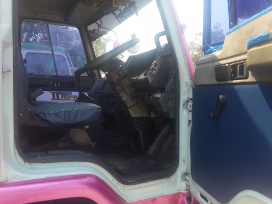 ขายรถเทรลเลอร์ บรรทุกรถเกี่ยวข้าว  ISUZU ร็อกกี้ 10 ล้อเตี้ย ยาง 825 ครัซซี FRR12LA เครื่อง 6BG1 = 185