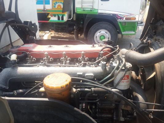 ขายรถเทรลเลอร์ บรรทุกรถเกี่ยวข้าว  ISUZU ร็อกกี้ 10 ล้อเตี้ย ยาง 825 ครัซซี FRR12LA เครื่อง 6BG1 = 185