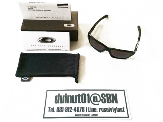 OAKLEY Jupiter Squared Pol Blk w/Warm Grey (Made in U.S.A.)