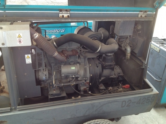 ขายเครื่องปั้มลม AIRMAN PDS125S #54-4B10128 สภาพสวยพร้อมใช้งาน ติดต่อ อำพล 090-9694506, 080-3031241