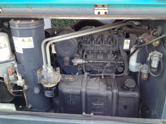 ขายเครื่องปั้มลม AIRMAN PDS125S #54-4B10128 สภาพสวยพร้อมใช้งาน ติดต่อ อำพล 090-9694506, 080-3031241