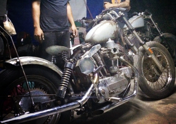 Harley Iron head sportster 900/1000เครื่องxs650
