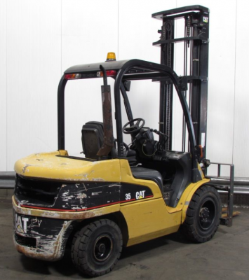 จำหน่ายรถ CAT DP35 รุ่นล่าสุด  (ยุโรป) ขนาด 3.5 ตัน ดีเซล เสา 4.5 เมตร 3 คอนโทรล มี Side-Shift สภาพดีมาก