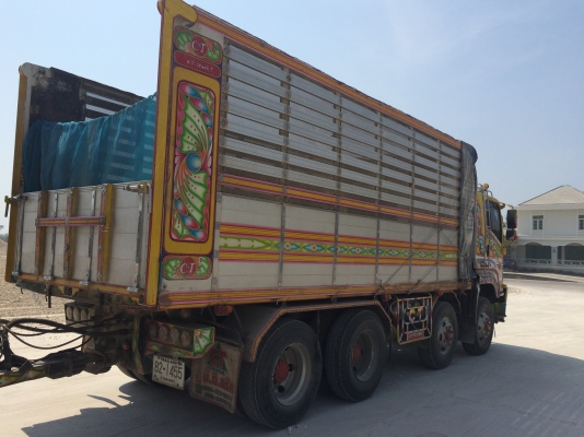 isuzu 360 อลูมิเนียมเสาชน แม่ สูง 2.20 ยาว 6.10 กว้าง 2.50  ลูก สูง 2.20 ยาว 6.80 กว้าง 2.50