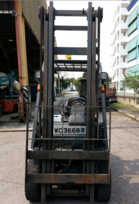 จำหน่าย Forklift NISSAN 2.5 ตัน ดีเซล (ญี่ปุ่น) รุ่นล่าสุด เสา 4 เมตร ปี 2010 จำหน่าย Forklift NISSAN 2.5 ตัน ดีเซล (ญี่ปุ่น) รุ่นล่าสุด เสา 4 เมตร ปี 2010